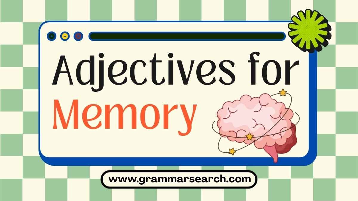 Adjectives for Memory: Enhancing Recall Through Language